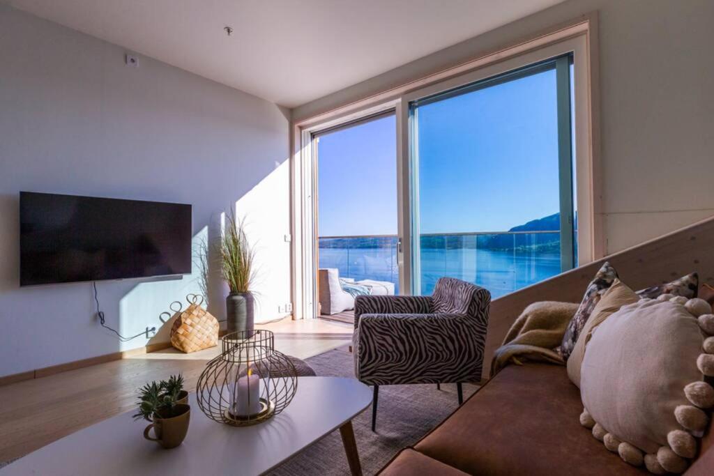 Mjossuite With Lovely View Sjusjøen Zewnętrze zdjęcie